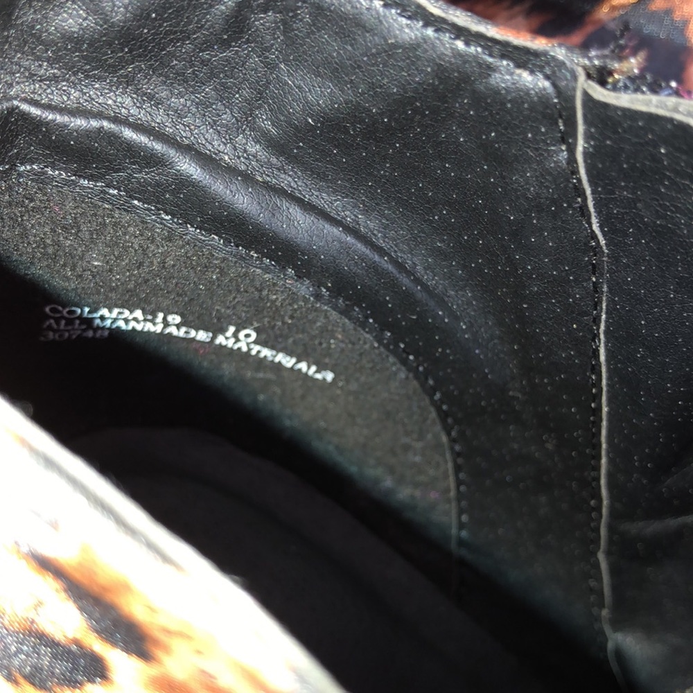 Leopard platform booties - Picture 7 of 7